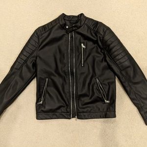 H&M leather jacket